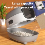 Enclosed Litter Box Supplier - Thickened PP Plastic with Scoop Accessories