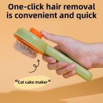 Pet Grooming Comb Factory - Steel Plastic Hair Removal Comb Cartoon Style