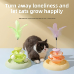 Cat Self-Play Toys Supplier - Interactive Sticks Spinning Balls Boredom Relief