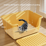 Semi Enclosed Litter Box Manufacturer - Splash Proof with Litter Pad PP