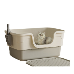 Combination Litter Box Factory - Super Large Semi Enclosed Sand Filter Plate