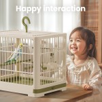 Bird Cage Manufacturer - Parrot Villa Large Space Breathable Portable Cage