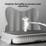 Dog Sand Basin Factory - Pull-Out Anti Stepping Mesh Baffle Training