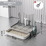Dog Sand Basin Factory - Pull-Out Anti Stepping Mesh Baffle Training