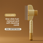 Self-Cleaning Pet Brush Supplier - Removes Tangles Hair Removal Cleaning Comb