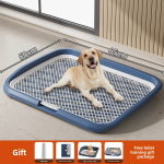 Dog Urinal Supplier - High Fence Splash Proof Simple Plastic Wholesale