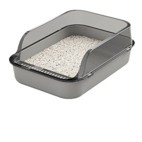 Open Litter Box Manufacturer - Thickened Semi Closed High Side Splash Proof