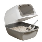 Enclosed Litter Basin Factory - Oversized Splash-proof Toilet Free Shovel
