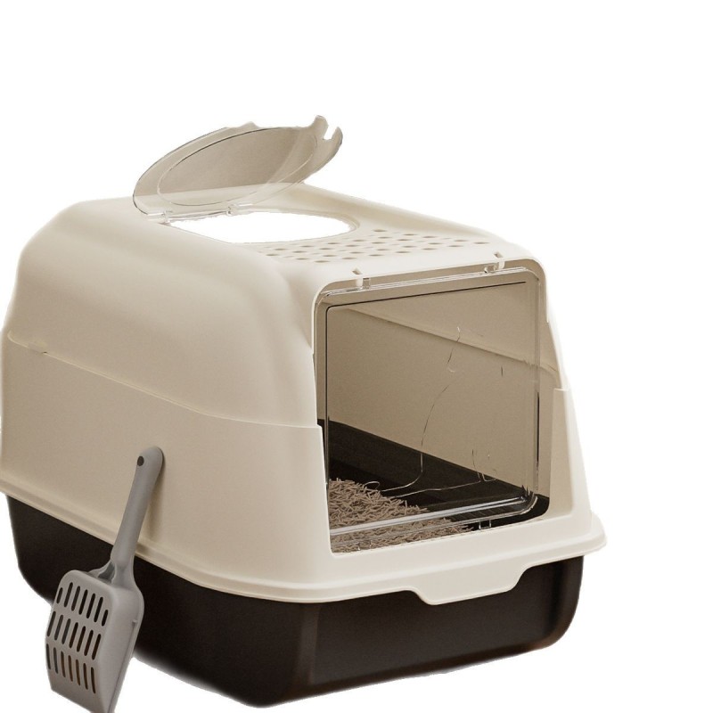 Front Entrance Litter Box Supplier - Fully Enclosed Portable Splash Proof