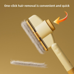 Self-Cleaning Pet Brush Supplier - Removes Tangles Hair Removal Cleaning Comb