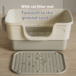 Combination Litter Box Factory - Super Large Semi Enclosed Sand Filter Plate