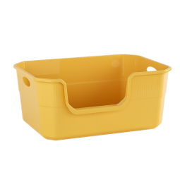 Portable Litter Box Manufacturer - Large Space PP Plastic Splash Proof Toilet