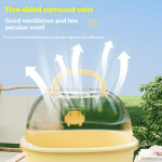 Transparent Pet Cage Manufacturer - Panoramic Takeaway Cage Hamster Supplies