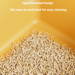 Splash Proof Litter Box Supplier - Semi Enclosed Open Design 20L with Pad