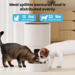Smart Pet Feeder Manufacturer - Graffiti Wifi Automatic Timed Rechargeable