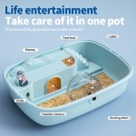 Indoor Hamster Cage Manufacturer - Outdoor Portable Castle Acrylic Skylight