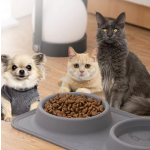 硅胶狗碗工厂-易清洁无毒BPA免费