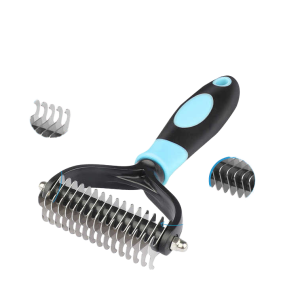 Pet Grooming Set Supplier - Small Animal Dematting Rake Brush