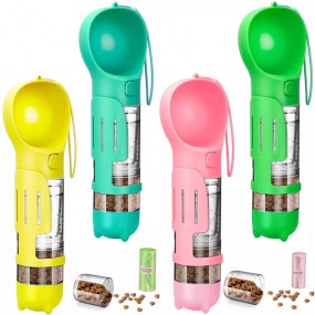 Dog Water Bottle Factory - 4 in 1 Portable Drinking Feeder