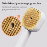 猫梳理刷工厂-新款3合1蒸汽喷雾