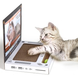 猫抓板工厂-笔记本形折叠瓦楞纸
