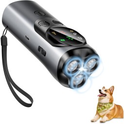 超声波驱狗器工厂-可充电3头LED灯