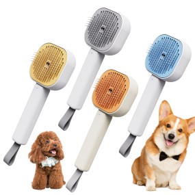 Cat Grooming Brush Factory - New Release 3 In1 Steamy Spray