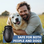 Mini Ultrasonic Dog Repeller Factory - 2025 New Design Pocket-Sized
