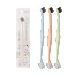 Pet Toothbrush Supplier - Dental Care Soft Bristle Dual Head Cat Dog