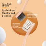 Pet Toothbrush Supplier - Dental Care Soft Bristle Dual Head Cat Dog