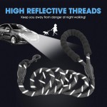 Reflective Dog Leash Factory - Comforting 8mm Rope Webbing Non Tangle