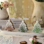 Christmas Scented Candle Factory - YOSHI Wholesale Custom Tree Shape Soy Wax