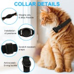 Pet Airtag Collar Manufacturer - 2024 Elastic Safety Collar with Holder
