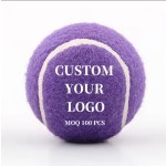 Dog Chew Toys Factory - Free Custom Logo Eco-Friendly Rubber Tennis Balls