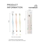 Pet Toothbrush Supplier - Dental Care Soft Bristle Dual Head Cat Dog