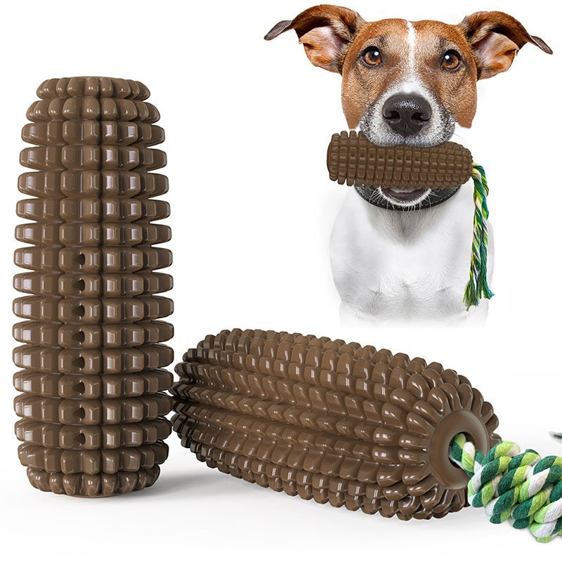 Corn Dog Chew Toy Manufacturer - Eco Friendly Durable Squeaky Dental Care