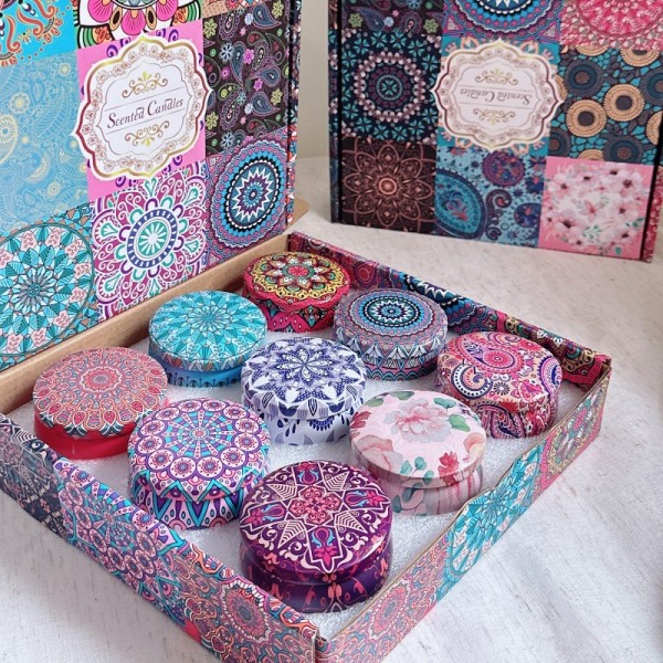 Scented Candle Set Supplier - YOSHI Soy Wax Gift Box Christmas Birthday