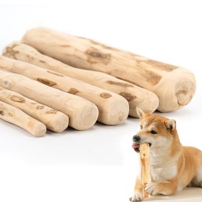 Coffee Wood Chew Toy Supplier - YOSHI Natural Molar Teething Stick Pet Toy