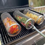 Barbecue Cage Grill Supplier - YS Best-selling Portable Mesh Rolling BBQ