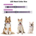 LED Dog Collar Supplier - Adjustable Night Walking Nylon Webbing Chargeable
