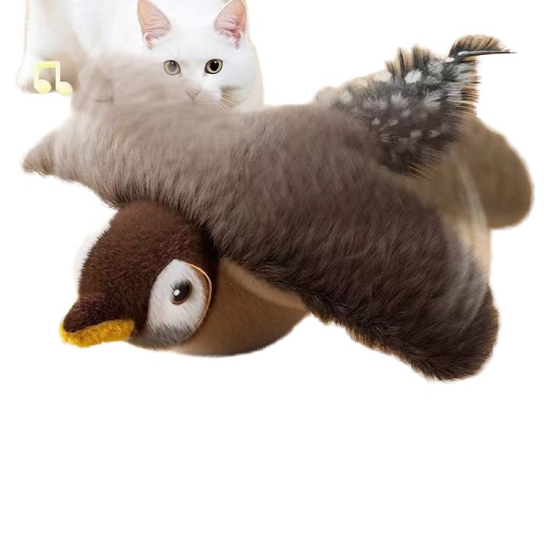 Bird Cat Toy Supplier - Lifelike Chirp Tweet Shape with Detachable Catnip
