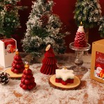 Wine Red Christmas Candles Manufacturer - YOSHI 2025 Classic Stand Wedding