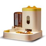 Automatic Pet Dispenser Supplier - New Design 2-in-1 Food Water Bowl