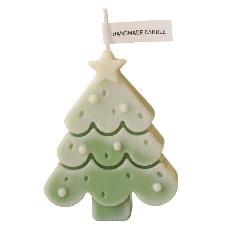 Christmas Scented Candle Factory - YOSHI Wholesale Custom Tree Shape Soy Wax