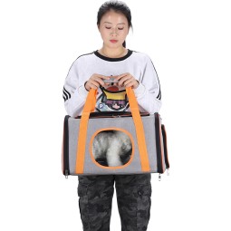 Pet Travel Bag Factory - Car Travel Large Capacity Adjustable