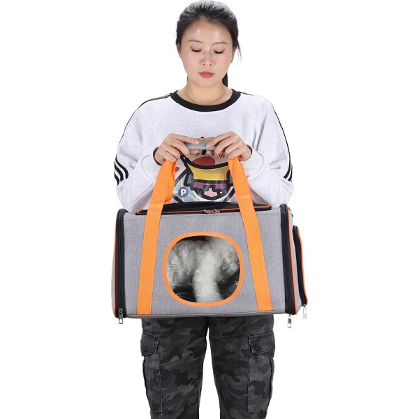 Pet Travel Bag Factory - Car Travel Large Capacity Adjustable