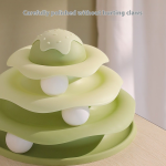 Plastic Cat Toy Supplier - Eco-Friendly Self-Entertainment Spinning