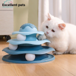 Plastic Cat Toy Supplier - Eco-Friendly Self-Entertainment Spinning