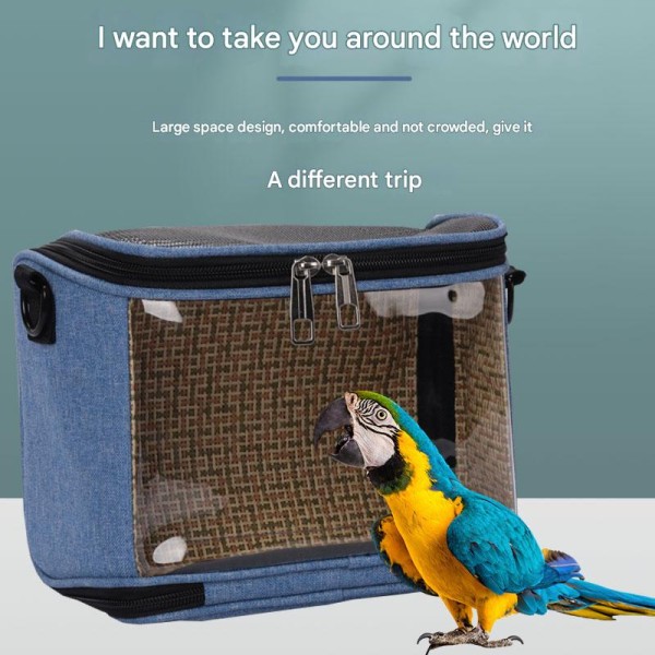 Bird Carrier Bag Manufacturer - Transparent Breathable Portable
