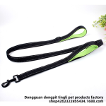 Dog Leash Supplier - For Amazon Double-Layer Nylon Reflective